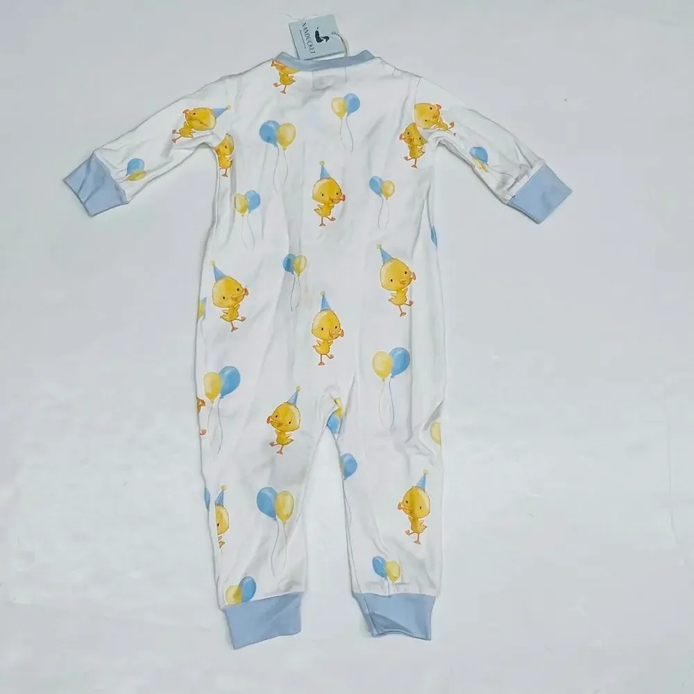 NWT Nanducket 18-24M Blue Ack the Duck Celebration Sleeper